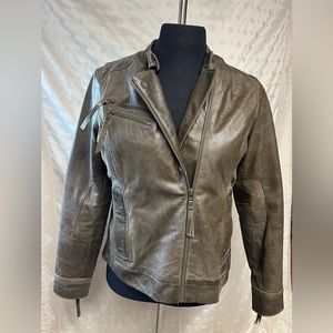 Harley Davidson XL riding jacket.